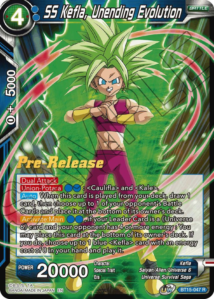SS Kefla Unending Evolution BT15-047
