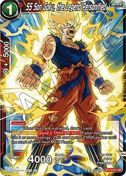 SS Son Goku the Legend Personified BT13-012