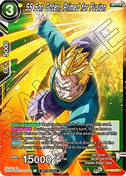 SS Son Goten Primed for Fusion P-225 carta