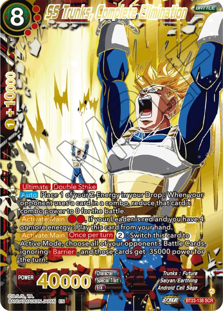 SS Trunks Complete Elimination BT23-138