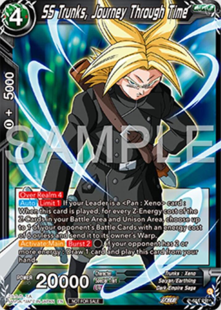 SS Trunks Journey Through Time P-651 card