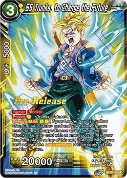 SS Trunks to Change the Future BT13-102 card