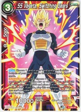 SS Vegeta Switching Gears P-296 card