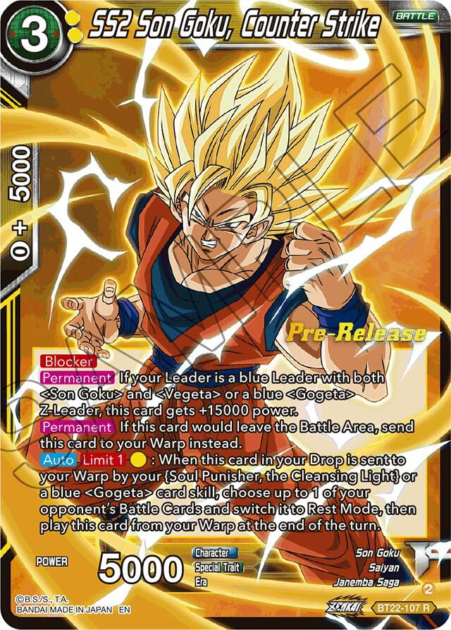 SS2 Son Goku Counter Strike BT22-107