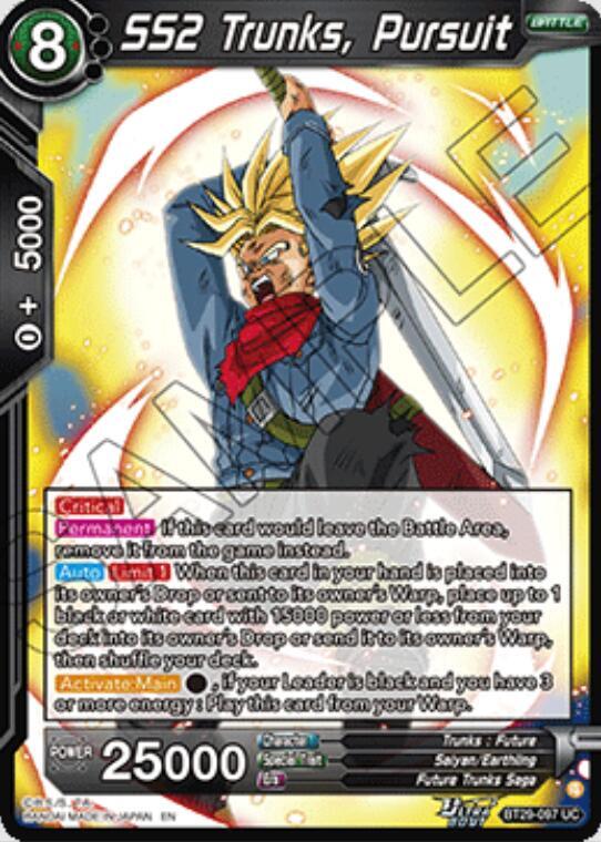 SS2 Trunks Pursuit BT29-097