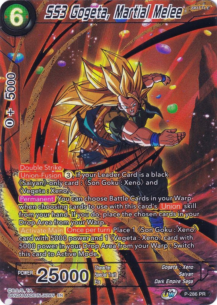 SS3 Gogeta Martial Melee P-286