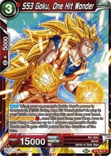 SS3 Goku One Hit Wonder BT8-003_PR card