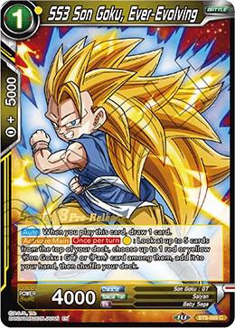 SS3 Son Goku Ever Evolving BT8-069_PR card