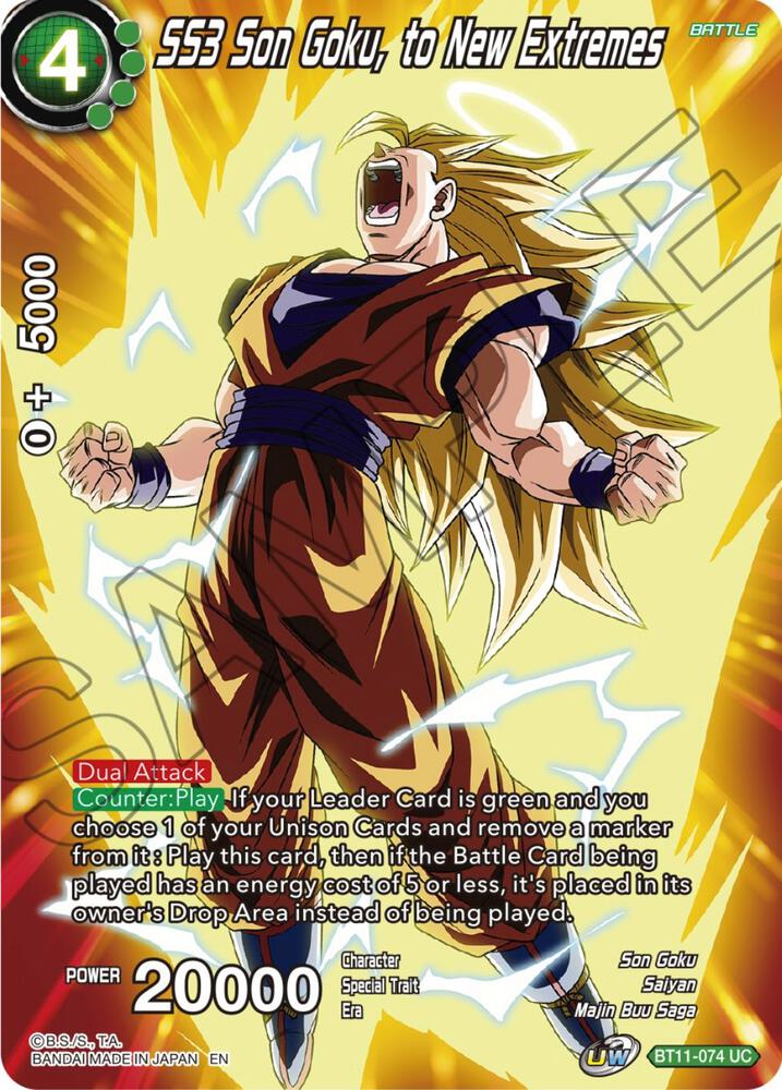 SS3 Son Goku to New Extremes BT11-074