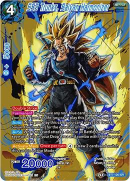 SS3 Trunks Saiyan Harmonizer BT7-126 card