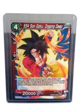 SS4 Son Goku Digging Deep BT18-011 card