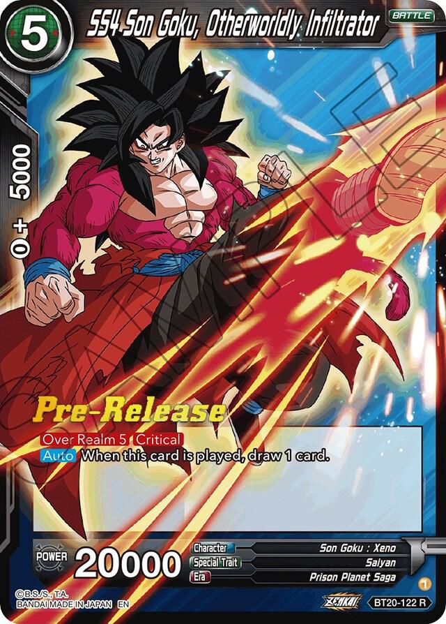 SS4 Son Goku Otherworldly Infiltrator BT20-122