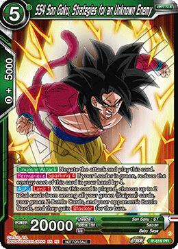 SS4 Son Goku Strategies for an Unknown Enemy Deluxe Pack 2026 Vol1 P-619 card