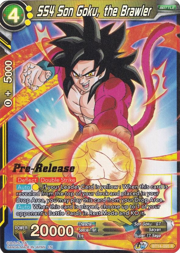 SS4 Son Goku the Brawler BT14-095