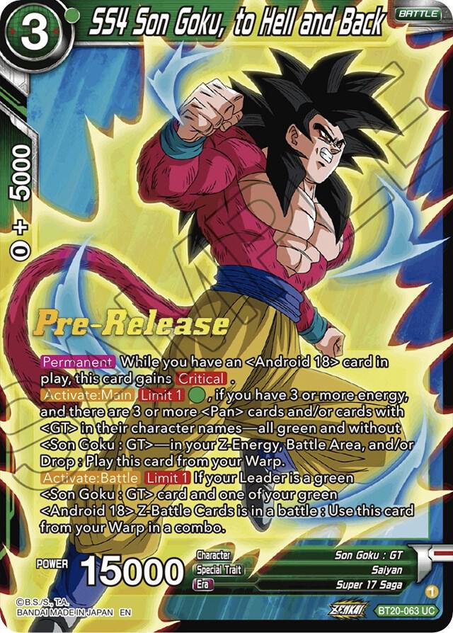 SS4 Son Goku to Hell and Back BT20-063