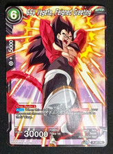 SS4 Vegeta Feigned Greeting P-307 card