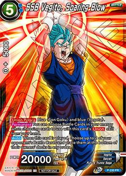 SSB Vegito Soaring Blow P-220 card