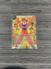 SSG Son Goku Legendary Spirit Gold Stamped P-312 card