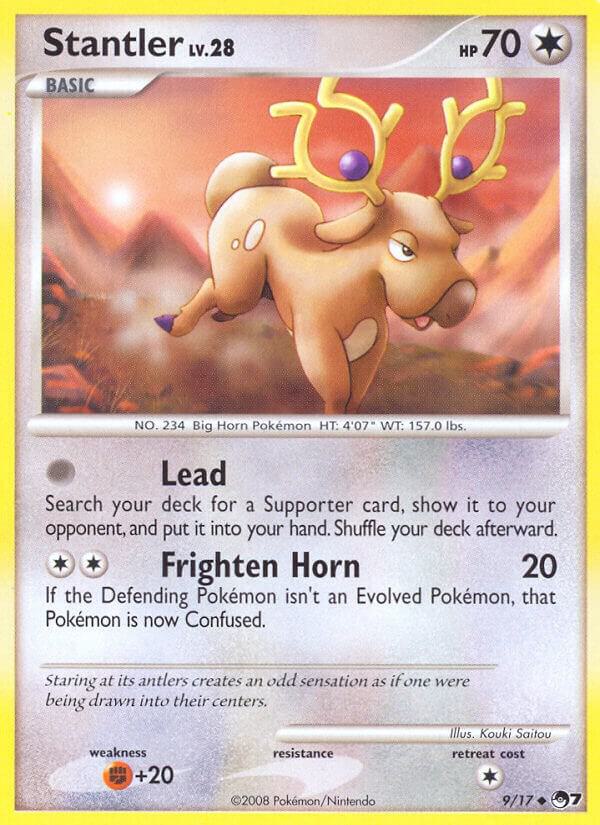 Stantler 009/017 card