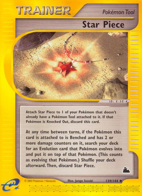 Star Piece 139/144 card