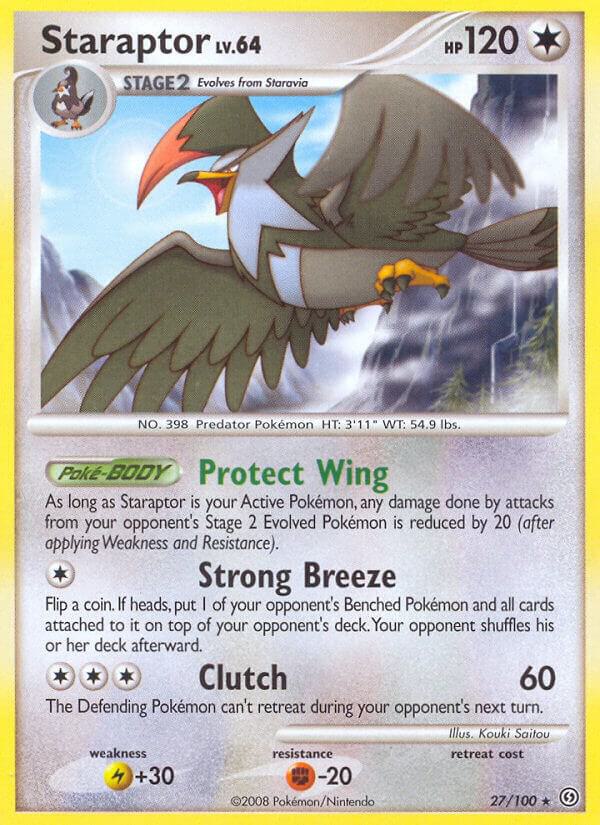 Staraptor 27/100 card
