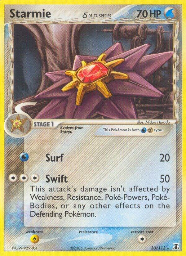 Starmie 030 113 Delta Species card