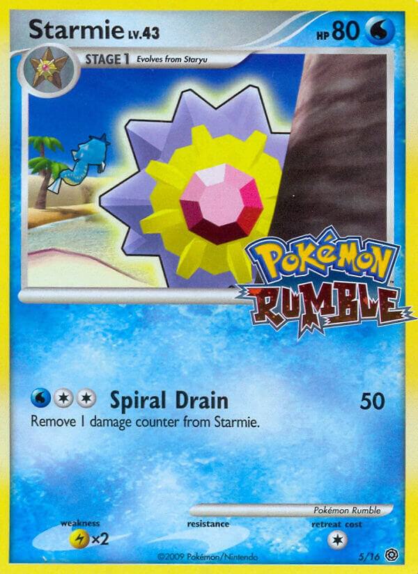 Starmie 5 card