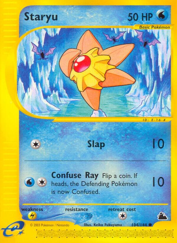 Staryu 104 104/144 card