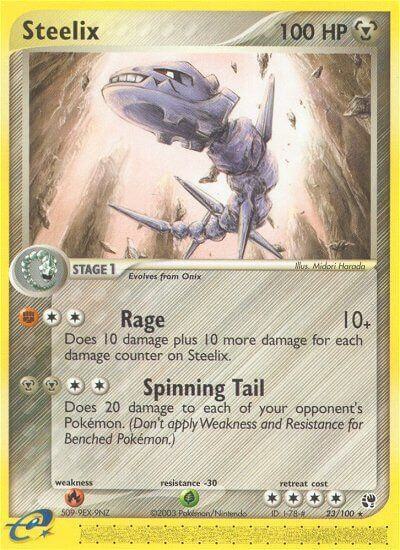 Steelix 23/100 card