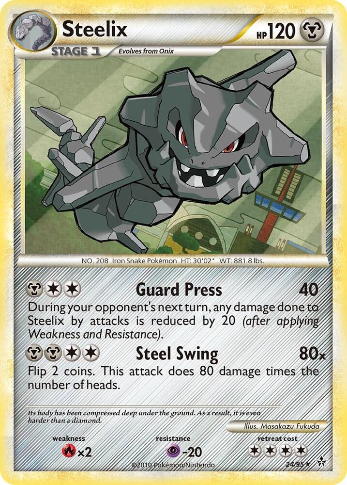 Steelix 24/95 card
