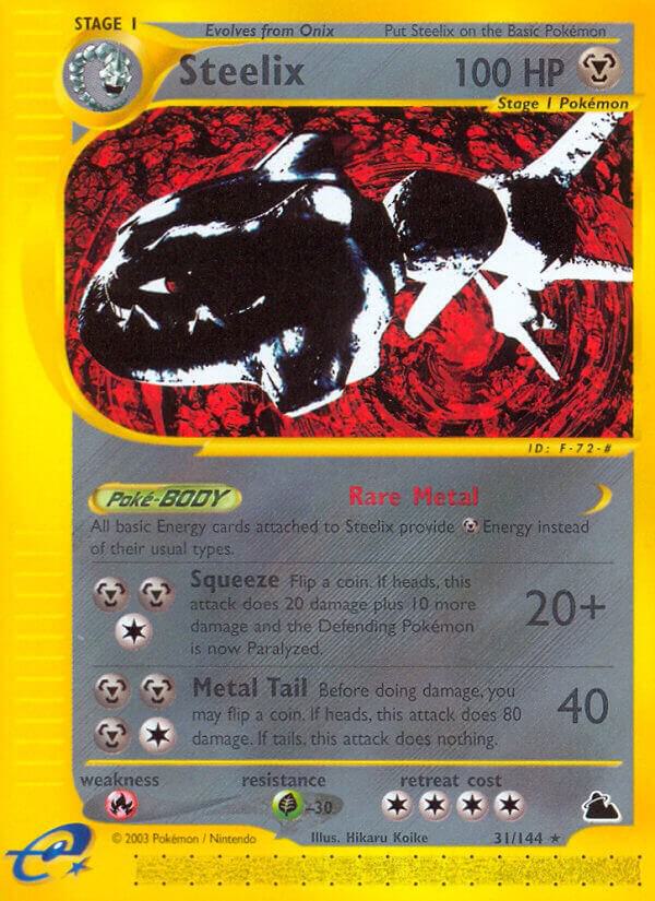 Steelix 31 031/144 card