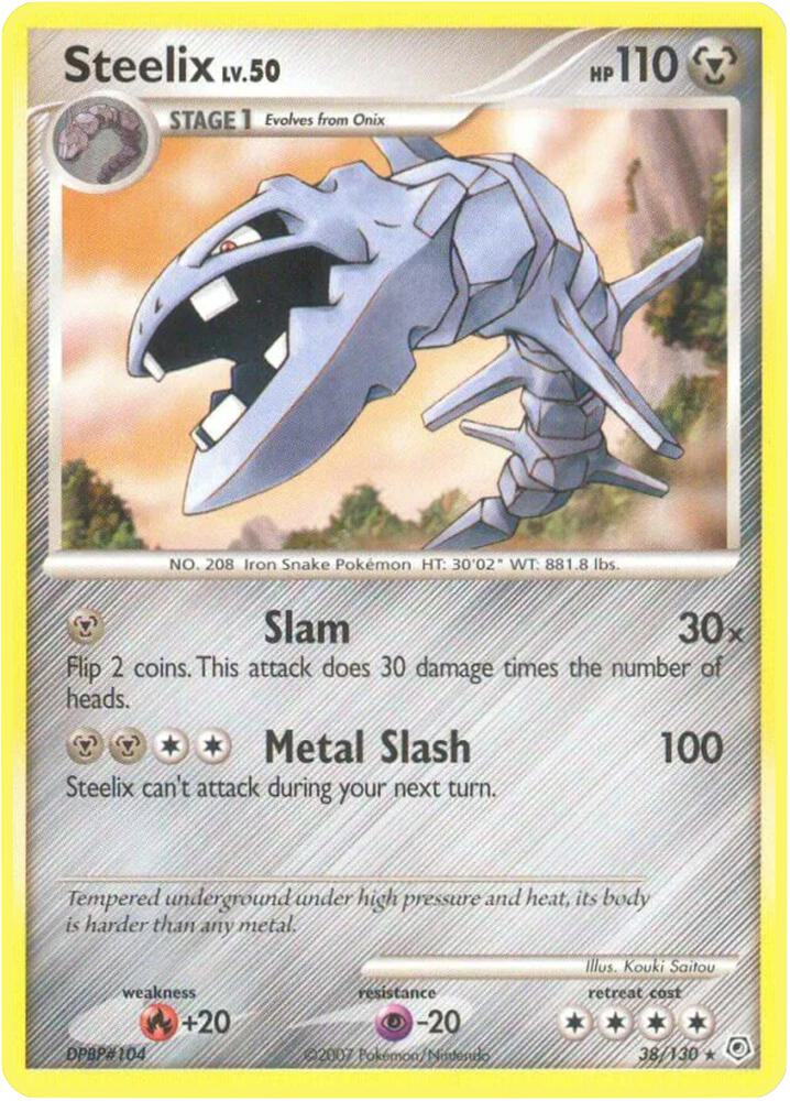 Steelix 38/130 card