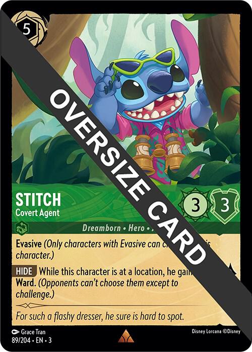 Stitch Covert Agent Oversized 89/204