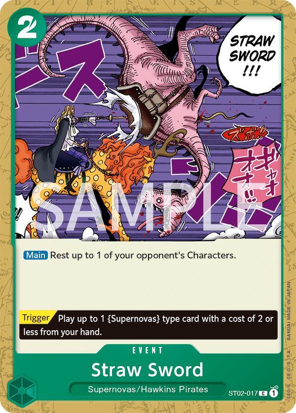 Straw Sword ST02-017 card