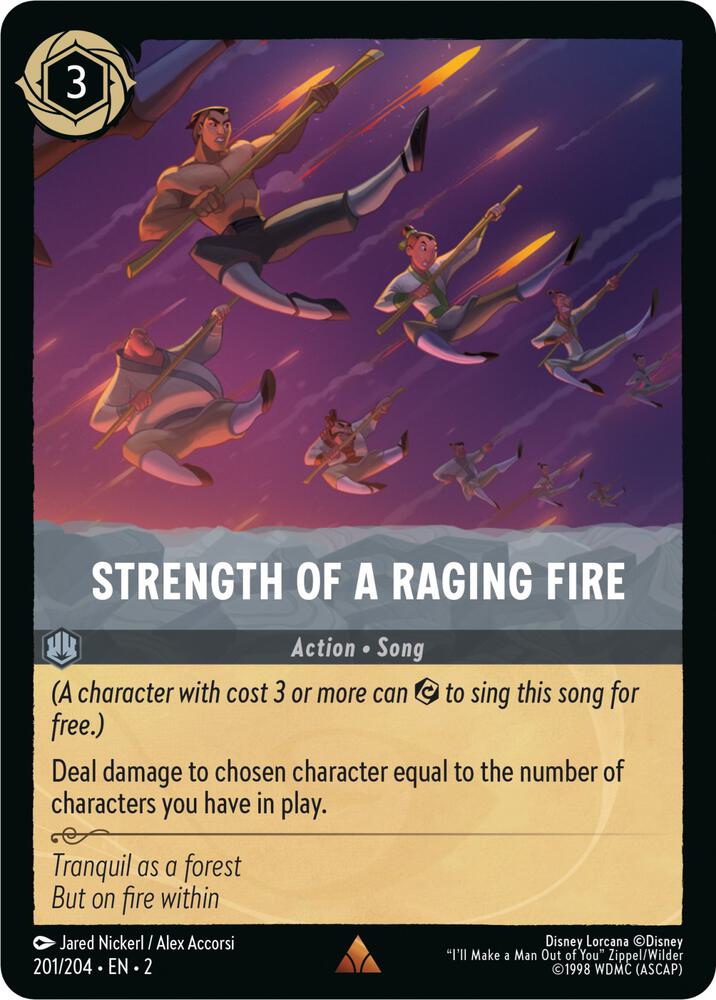 Strength of a Raging Fire 201/204
