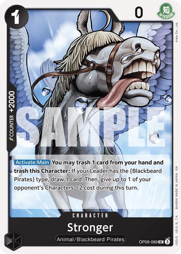 Stronger Reprint OP09-089 carta