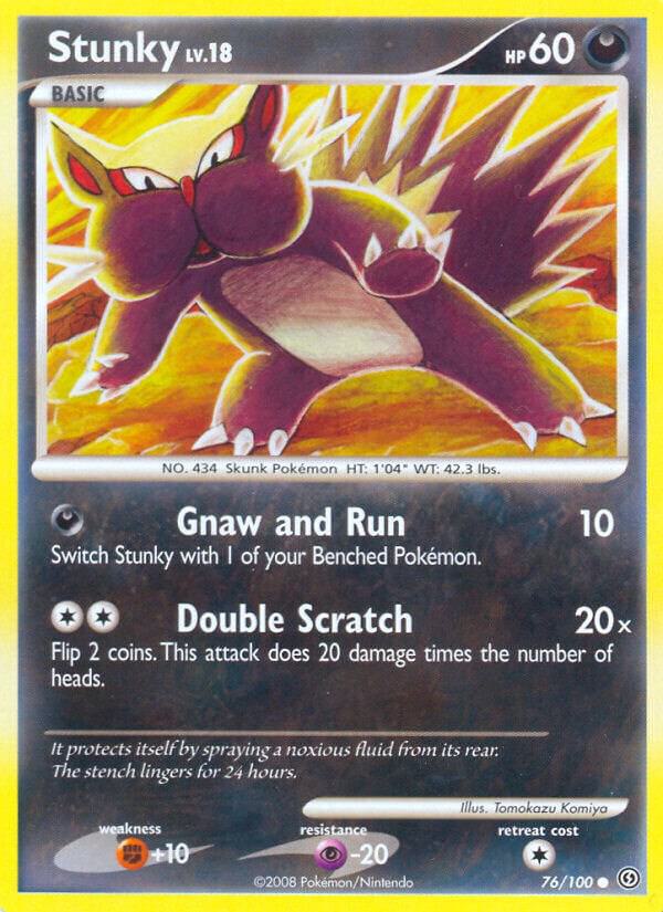 Stunky 76/100 carta