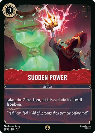 Sudden Power 21/35 card