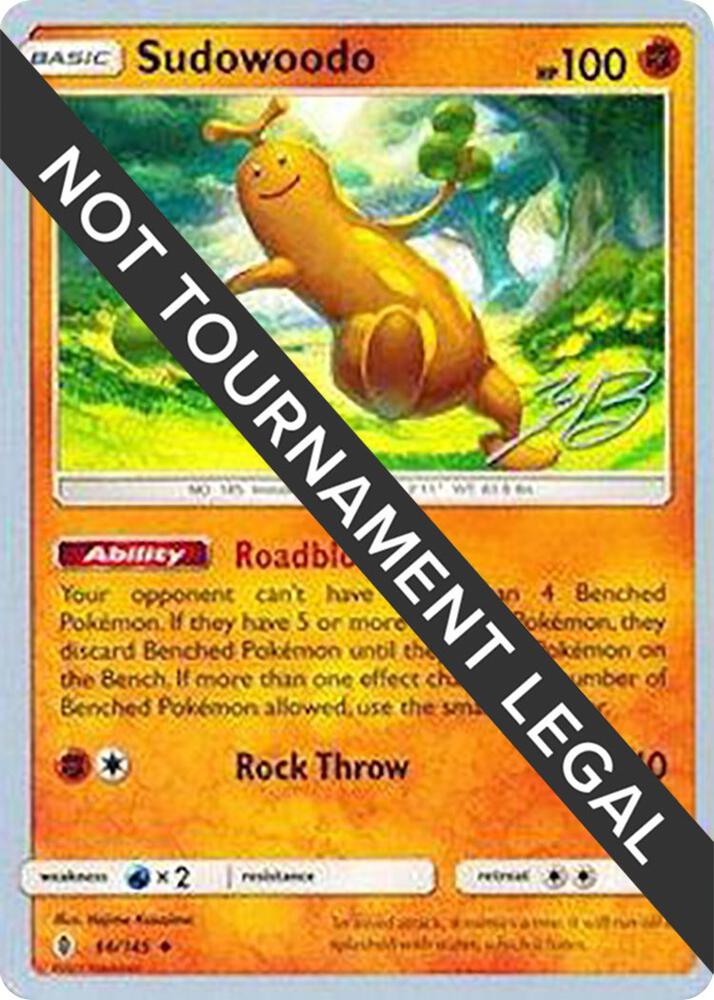 Sudowoodo 2017 Zachary Bokhari 66/145 carta