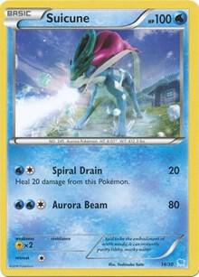 Suicune 14 Non Holo 14/30