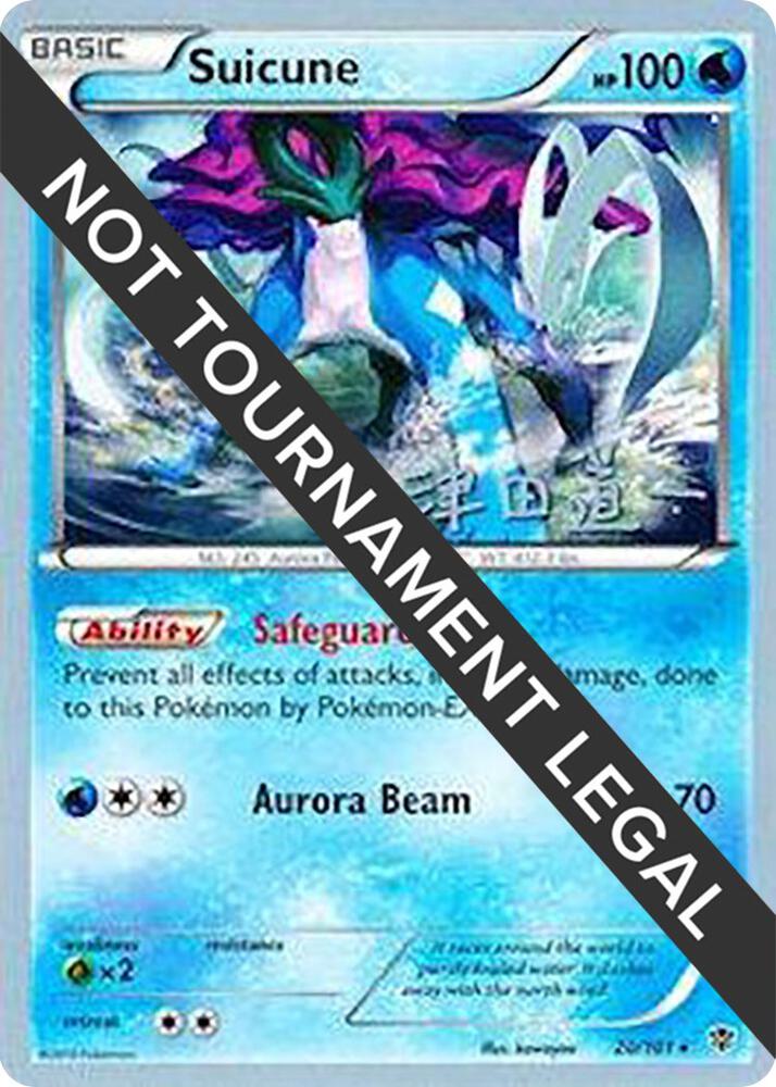 Suicune 2014 Michikazu Tsuda 20/101 card