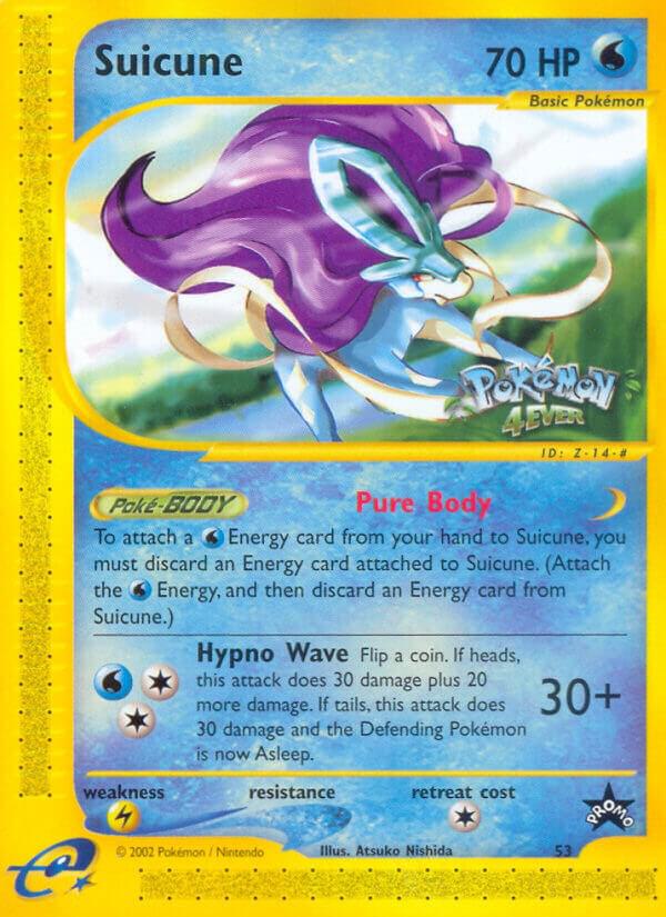 Suicune 53/53 card