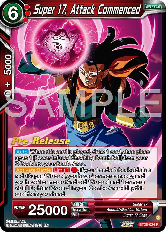 Super 17 Attack Commenced BT26-024