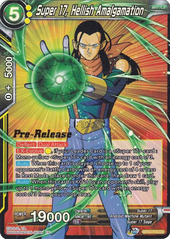 Super 17 Hellish Amalgamation BT14-113 carta