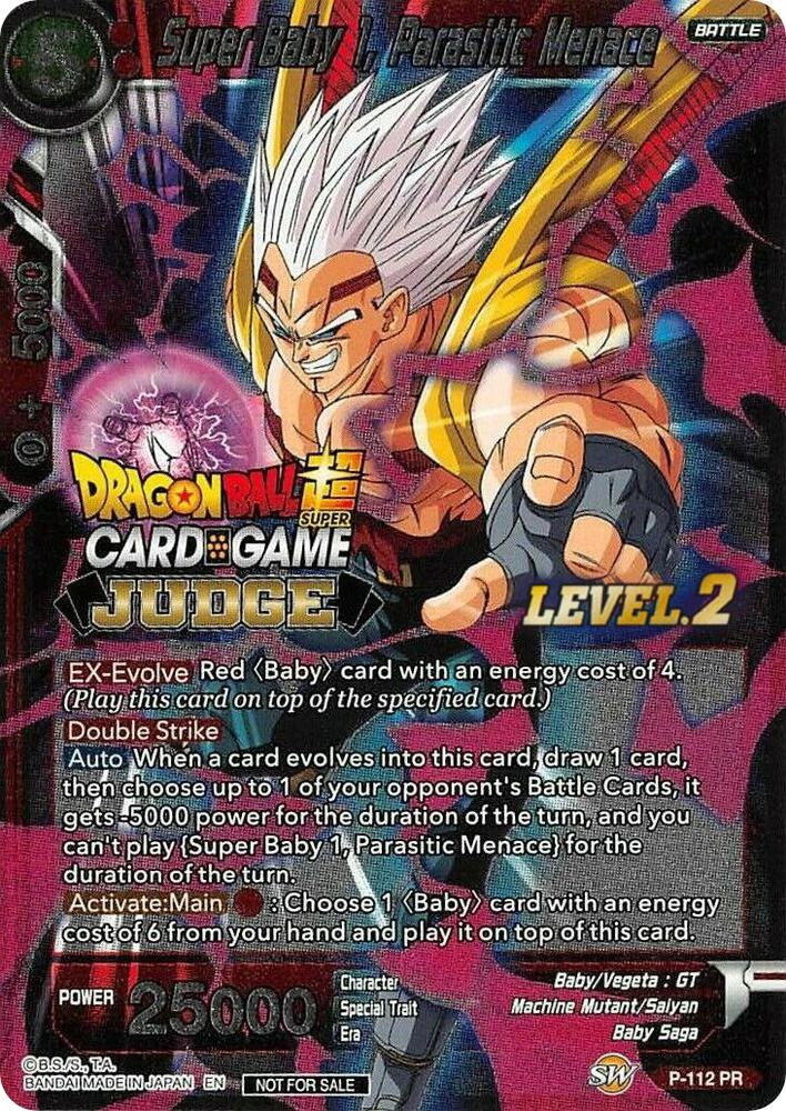 Super Baby 1 Parasitic Menace P-112 card