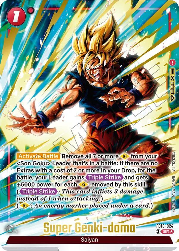 Super Genki dama Alternate Art FB10-024 carta