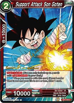 Support Attack Son Goten BT6-006_PR