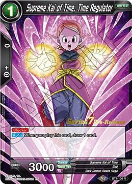 Supreme Kai of Time Regulator BT7-104_PR card