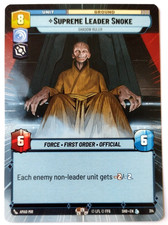 Supreme Leader Snoke Shadow Ruler Hyperspace 314 card
