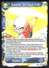 Supreme Technique Krillin BT8-030_PR card